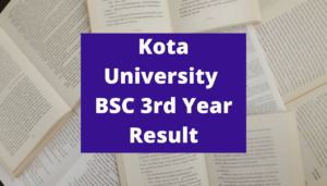 BSc 3rd Year Result 2022